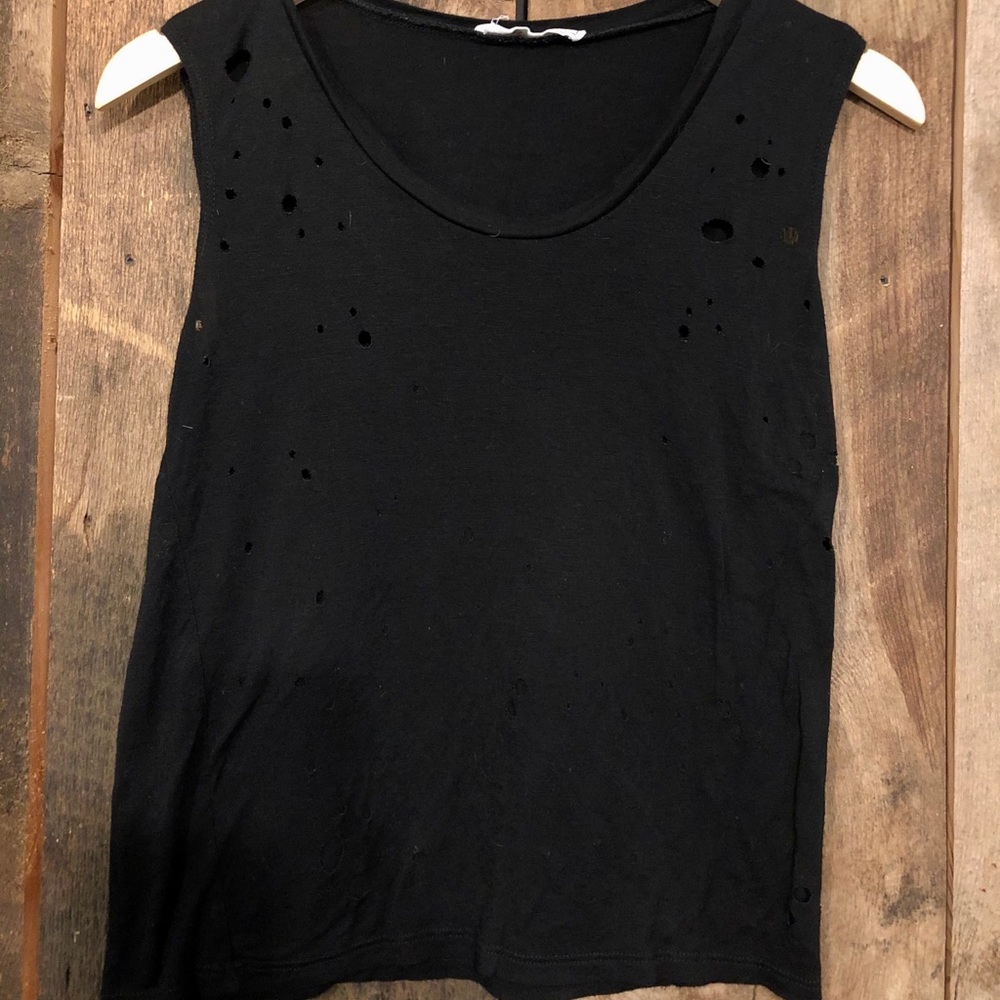 It Closet LA distressed tank